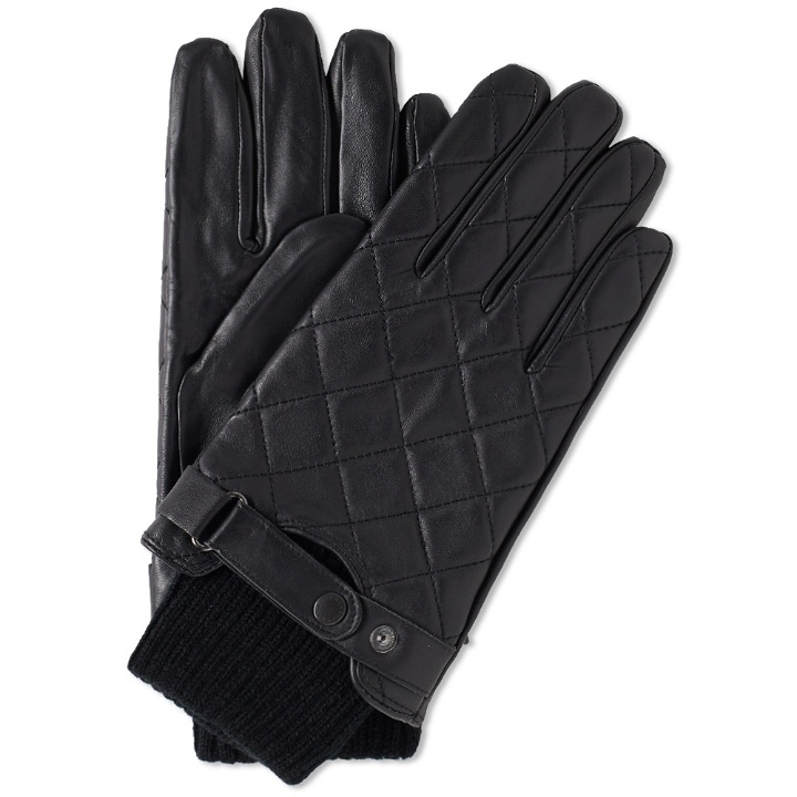 Photo: Barbour Quilted Leather Glove