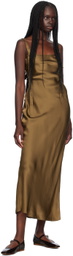 The Garment Tan Catania String Maxi Dress