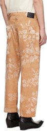 R13 Orange X-Boyfriend Trousers