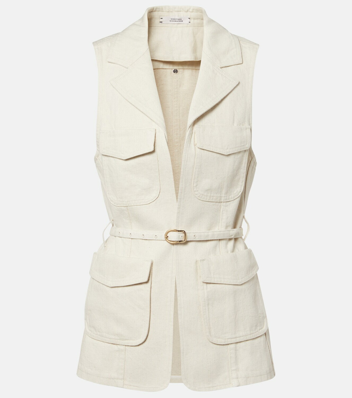 Dorothee Schumacher Summer Of Love belted denim vest
