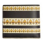 Versace Black and Gold Barocco Wallet