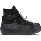 R13 Black Lace Free Kurt High Top Sneakers