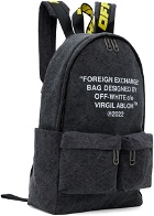 Off-White Black Hard Core Backpack