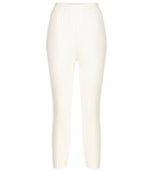 Stella McCartney - Ribbed wool-blend straight pants