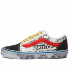 Vans Vault x Gallery Dept. UA OG Old Skool LX Sneakers in Gallery Dept Black/True White