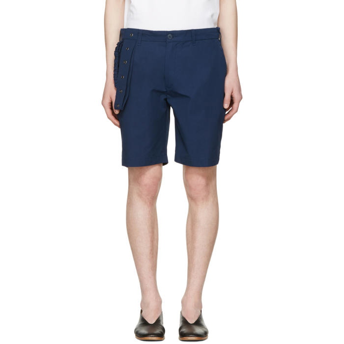 Photo: Craig Green Navy Slim Shorts