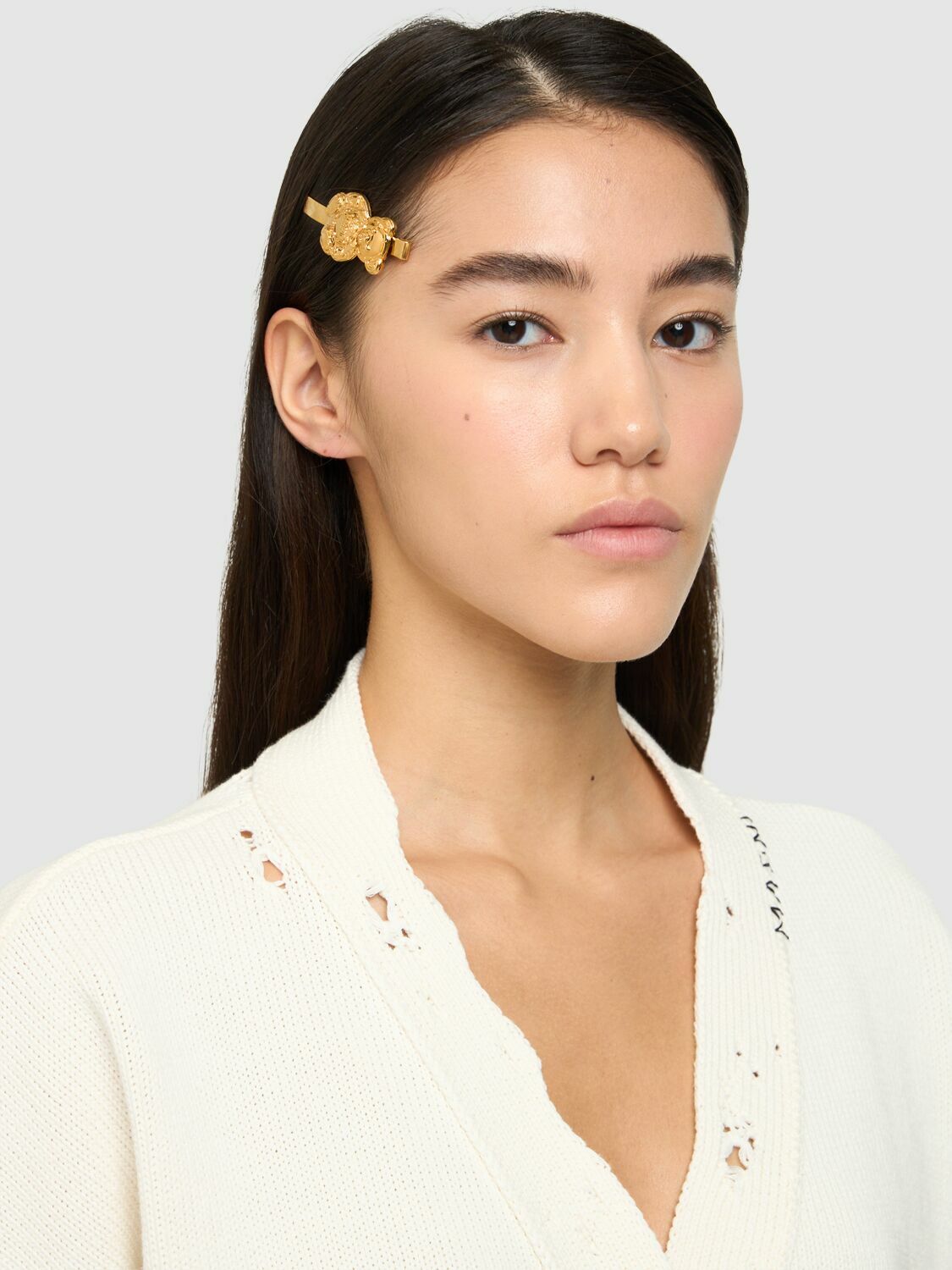 ヘアアクセサリー Moschino FW24 TEDDY BEAR HAIR PIN (91078403_0606) MOSCHINO Archive Teddy Bear Hair Clip Moschino