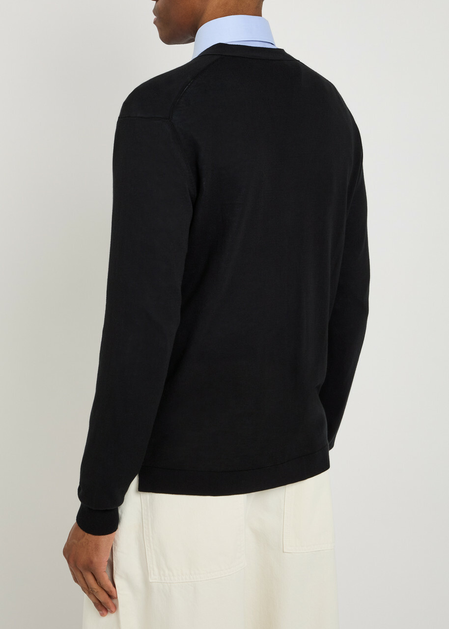 Vivienne Westwood Alex Cotton Cardigan Black