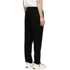 Y-3 Black Cropped Twill Trousers