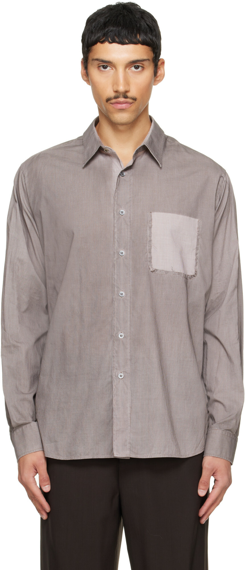 Maison Margiela Brown Memory Shirt