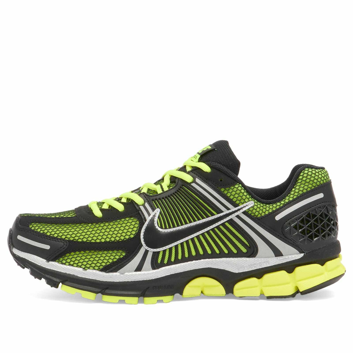 Nike Men's Zoom Vomero 5 Sneaker in Lemon/Black/Silver