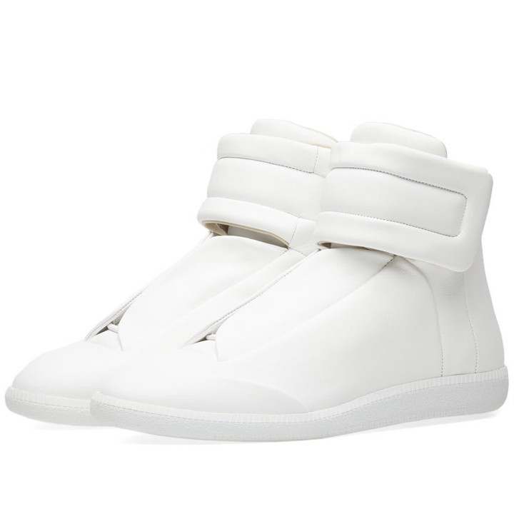 Photo: Maison Margiela 22 Future High Tonal Sneaker White