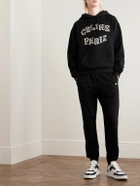 CELINE - Tapered Cotton and Cashmere-Blend Jersey Sweatpants - Black