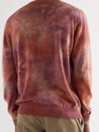 MASSIMO ALBA - Alagna Tie-Dyed Cashmere Sweater - Red - S