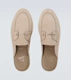 Christian Louboutin Chanme leather mules