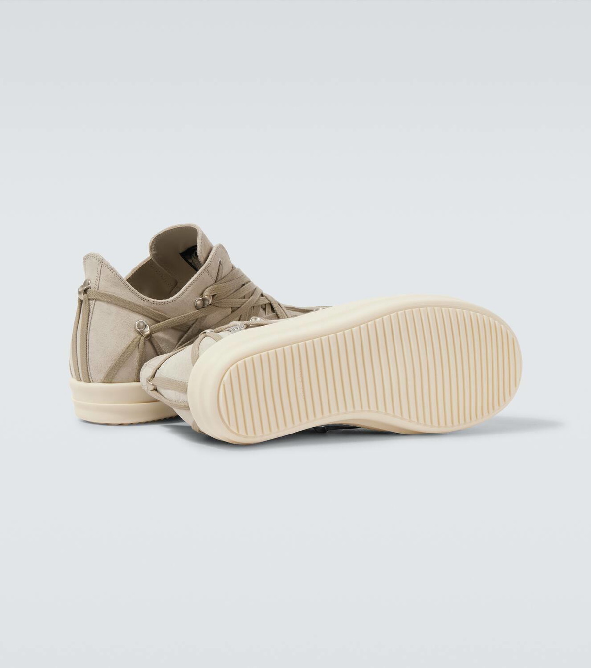 Rick Owens Megalace suede sneakers Rick Owens