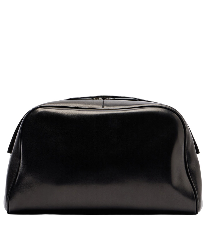 Photo: The Row Leila Small leather clutch