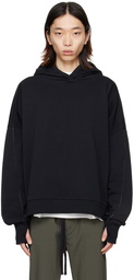 thom/krom Black M S 163 Hoodie