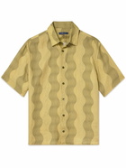 Frescobol Carioca - Castro Striped Linen Shirt - Yellow