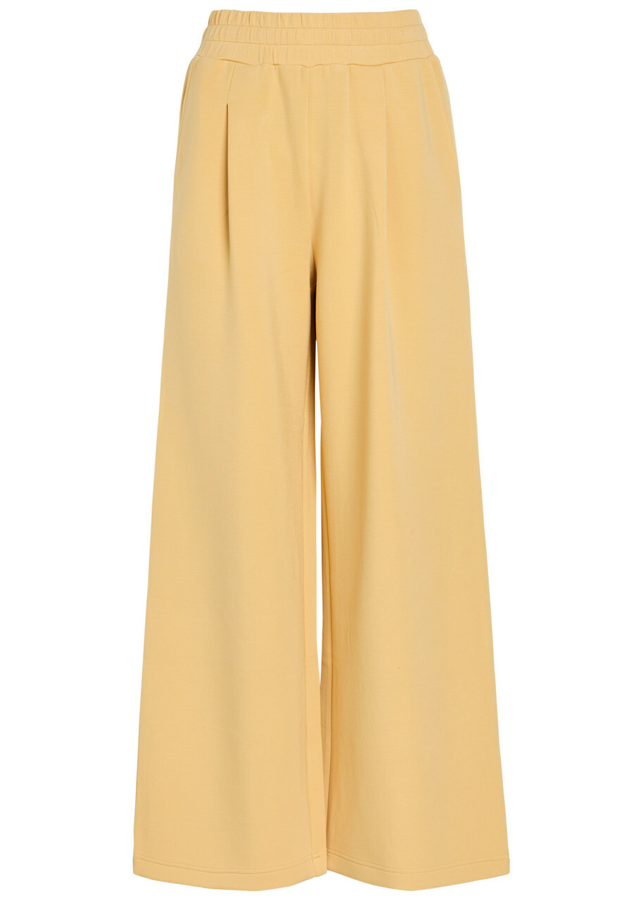 Varley The Extra Wide Leg 29.5 Jersey Sweatpants Yellow