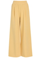 Varley The Extra Wide Leg 29.5 Jersey Sweatpants Yellow