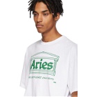 Aries White Logo Temple T-Shirt