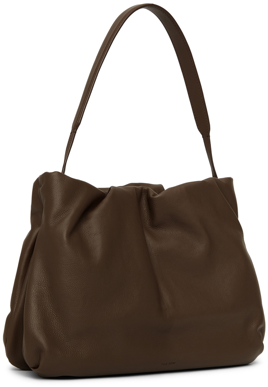 The Row Brown Bourse Shoulder Bag The Row