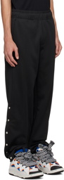 Lanvin Black Embroidered Lounge Pants