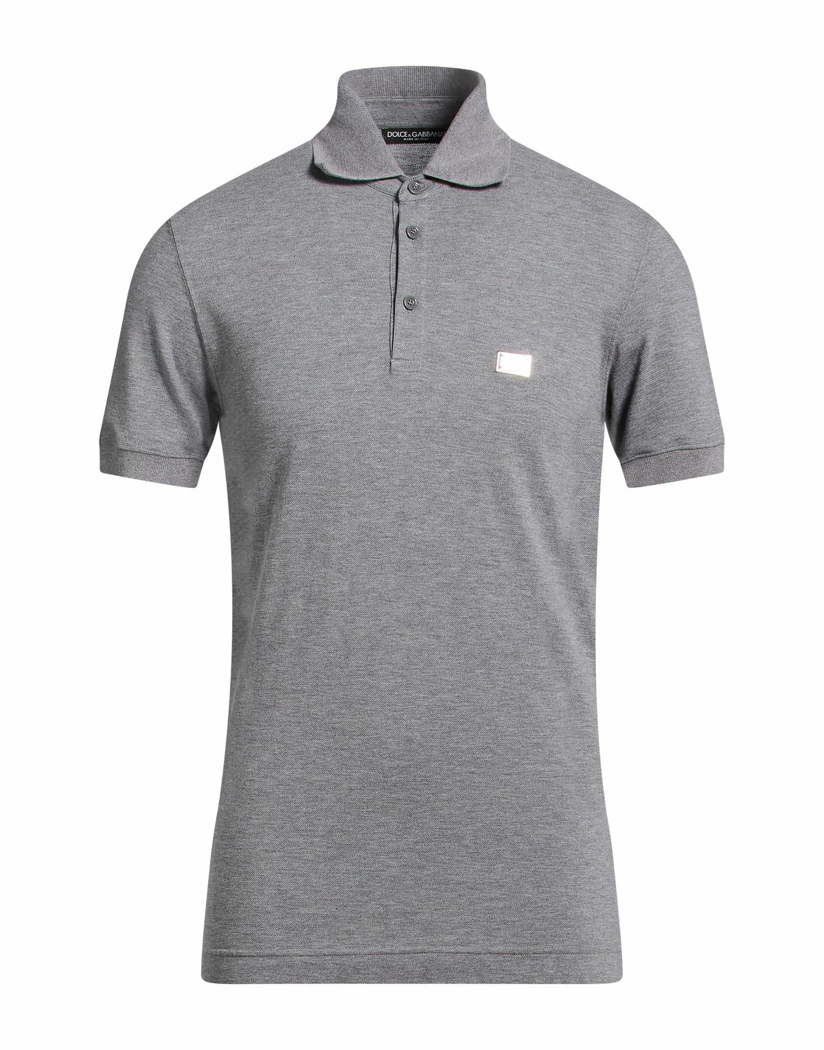 Dolce & gabbana Mens Polo shirt in Grey