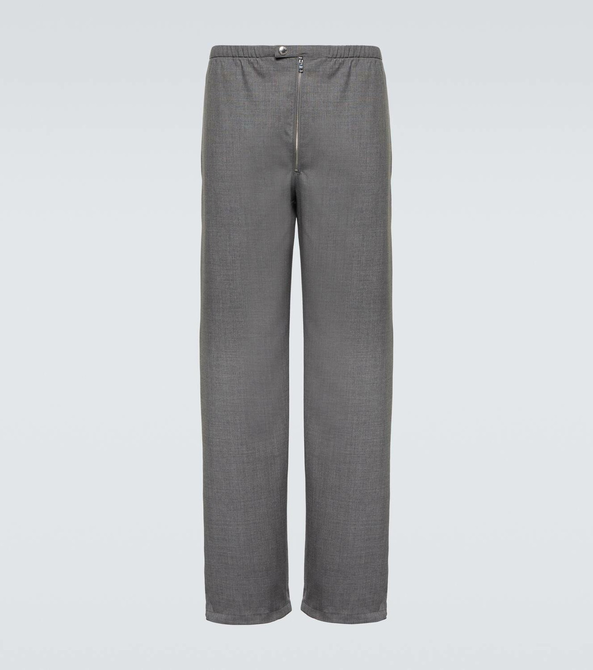 Prada Virgin wool straight pants Prada