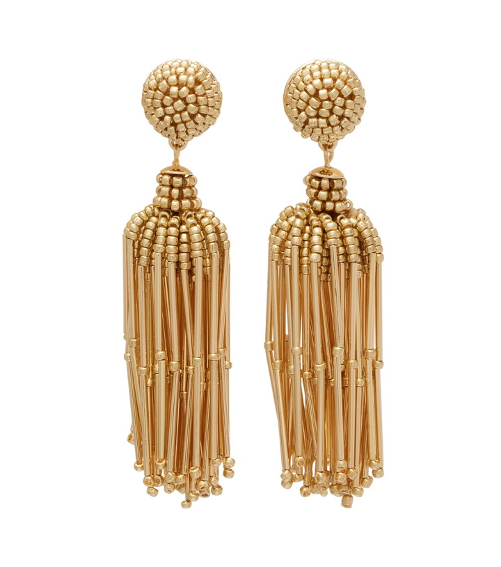 Photo: Carolina Herrera Beaded drop earrings