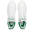 Adidas Stan Smith 'Homer Simpson' Sneakers in White/Green/Cream White