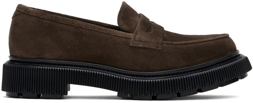 【関税込み】Adieu ブラウン&オフホワイト Type 203 ローファー Adieu Brown & Off-White Type 203 Loafers Adieu