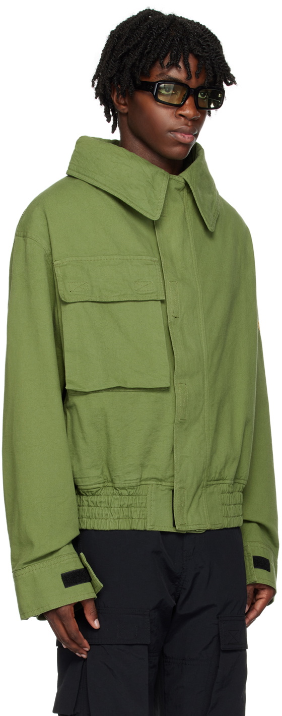 Martine Rose DollフィールドジャケットS Martine Rose Green Doll Field Jacket Martine Rose