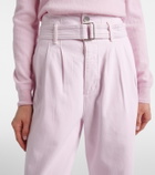 Agolde Belted wide-leg jeans