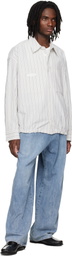 WOOYOUNGMI Blue Lightweight Denim Jeans