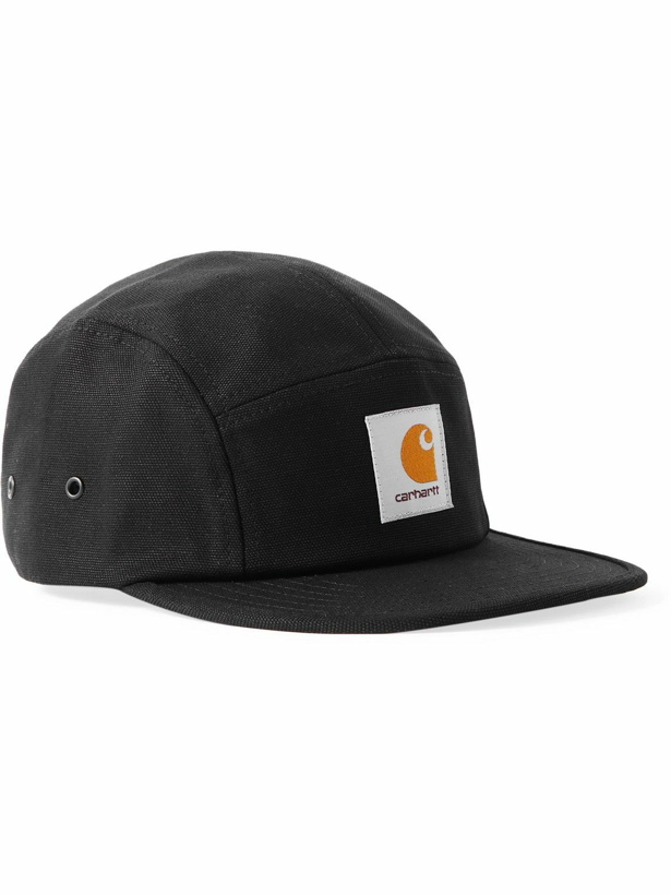 Photo: Carhartt WIP - Backley Logo-Appliquéd Cotton-Canvas Baseball Cap