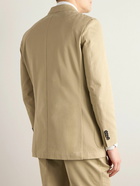 Drake's - Cotton-Drill Suit Jacket - Neutrals