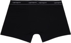 Carhartt Work In Progress Two-Pack Black Cotton Trunk Boxer Briefs