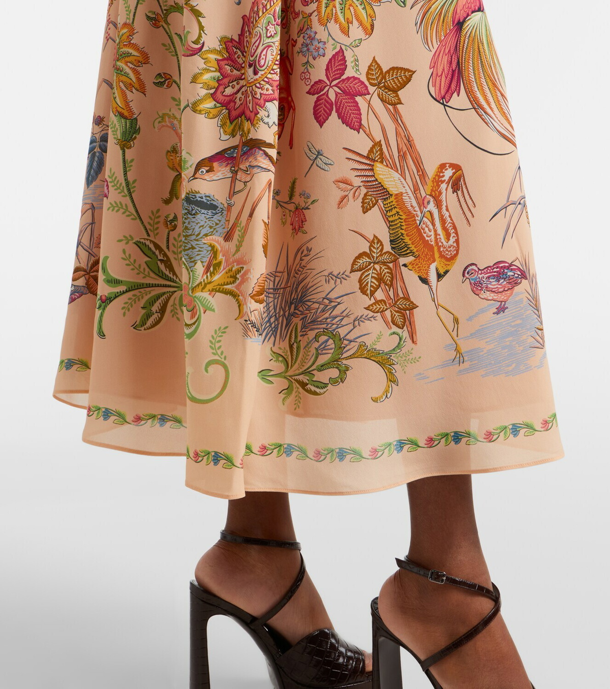 Etro Printed midi dress
