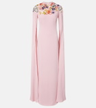Costarellos Embroidered gown