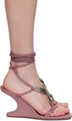 Rick Owens Lilies Pink Concordians Cantilever 8 Hydra Heeled Sandals