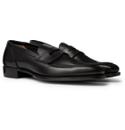 Kingsman - George Cleverley Leather Penny Loafers - Black
