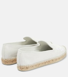 Christian Louboutin - Nanou appliquéd leather espadrilles