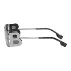 Burberry Gunmetal B Sunglasses
