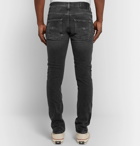 Nudie Jeans - Grim Tim Organic Stretch-Denim Jeans - Men - Dark gray
