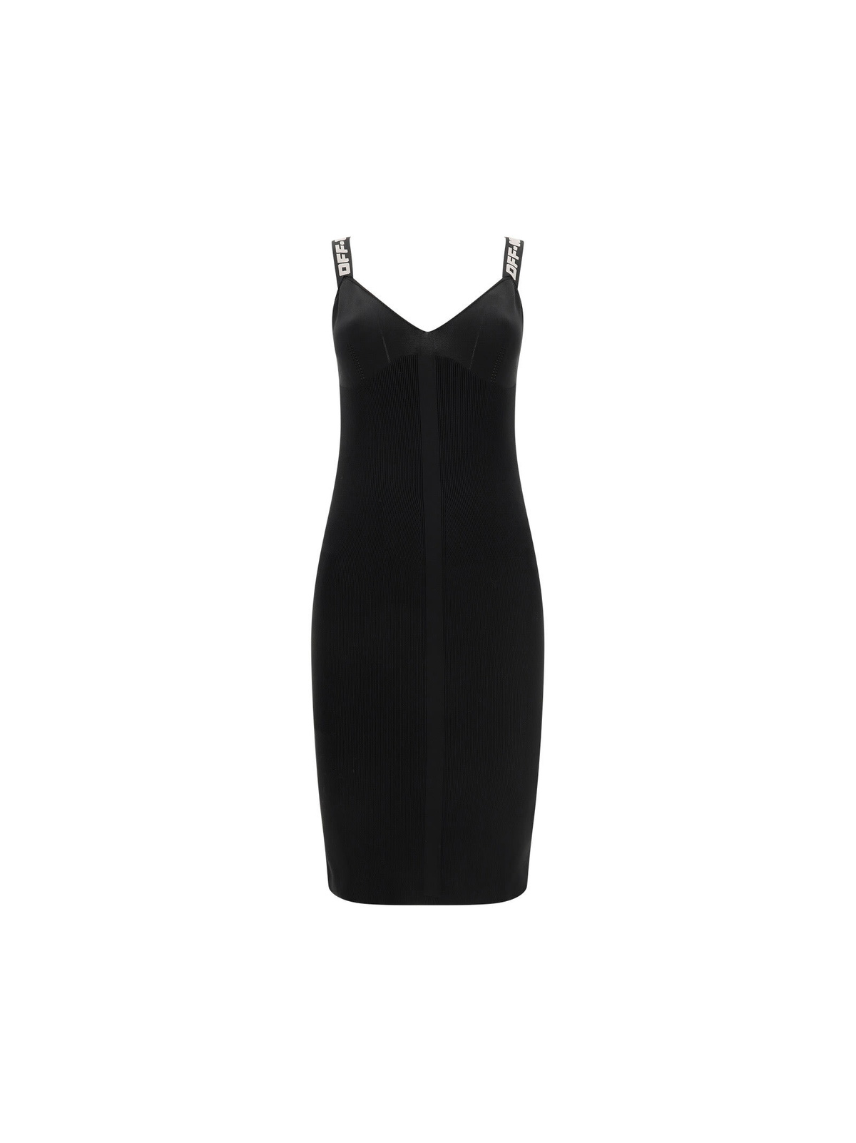 Off White Dress Black Womens Off-White
