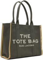 Marc Jacobs Khaki 'The Jacquard Large' Tote