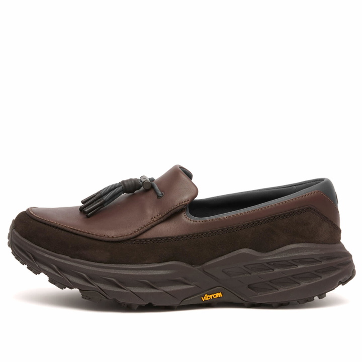 Photo: HOKA ONE ONE U Speed Loafer in Walnut/Cast Iron