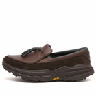 HOKA ONE ONE U Speed Loafer in Walnut/Cast Iron